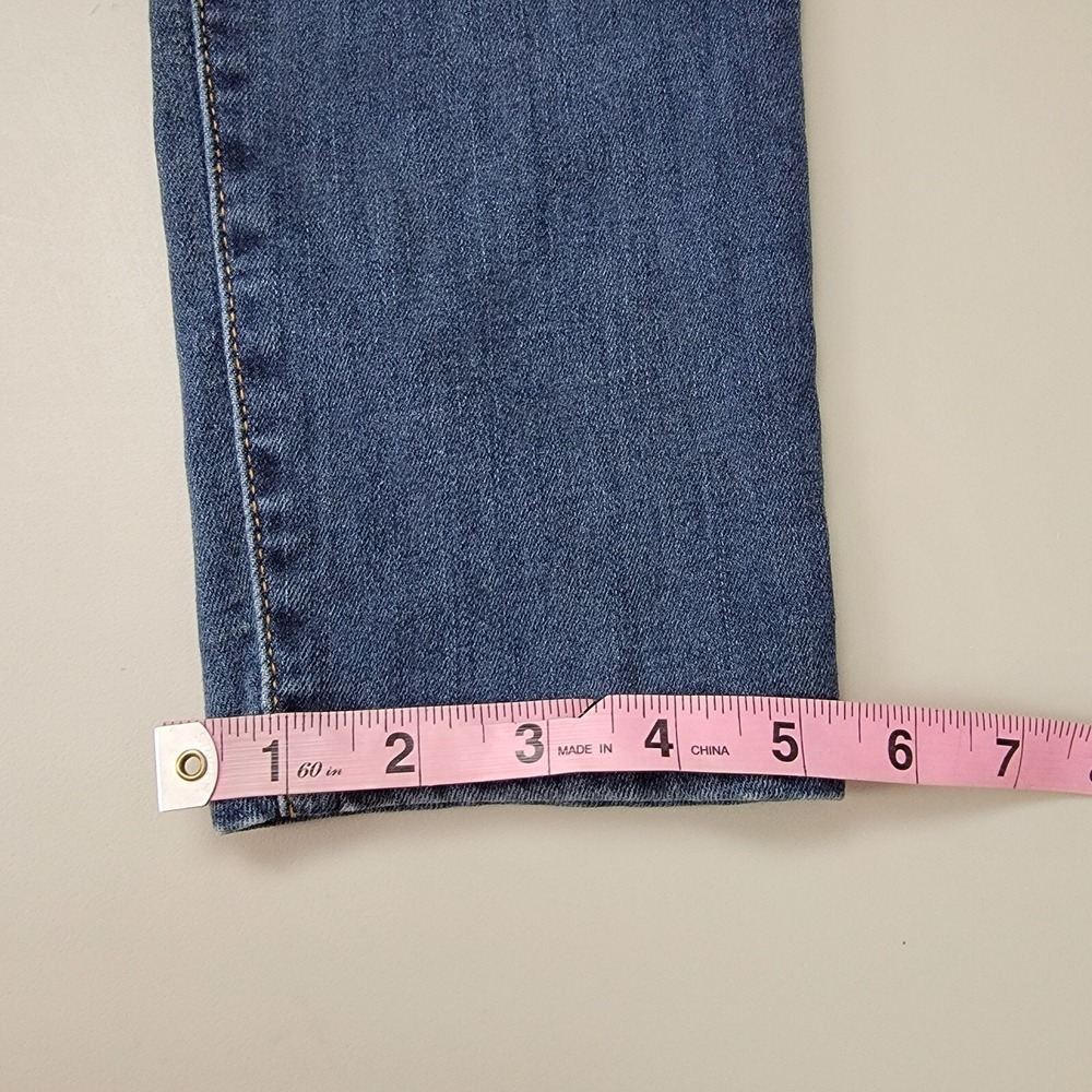 Judy‎ Blue Jeans Skinny Fit Womens 15/32 Blue Cotton Mid Rise Distressed Plaid - Picture 12 of 13